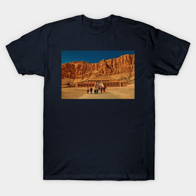 Egypt. Luxor. Temple of Queen Hatshepsut. T-Shirt by vadim19